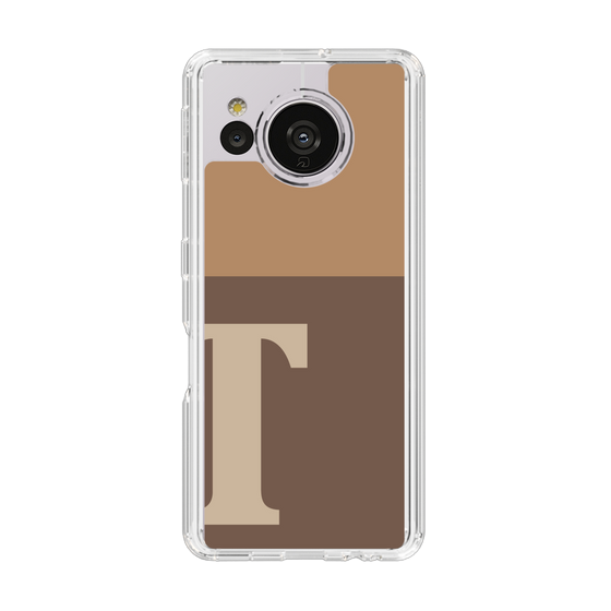 Slim Protection Case［ Original - initial two tone - T brown ］