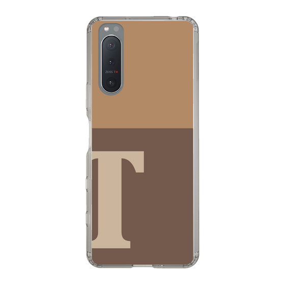 Slim Protection Case［ Original - initial two tone - T brown ］