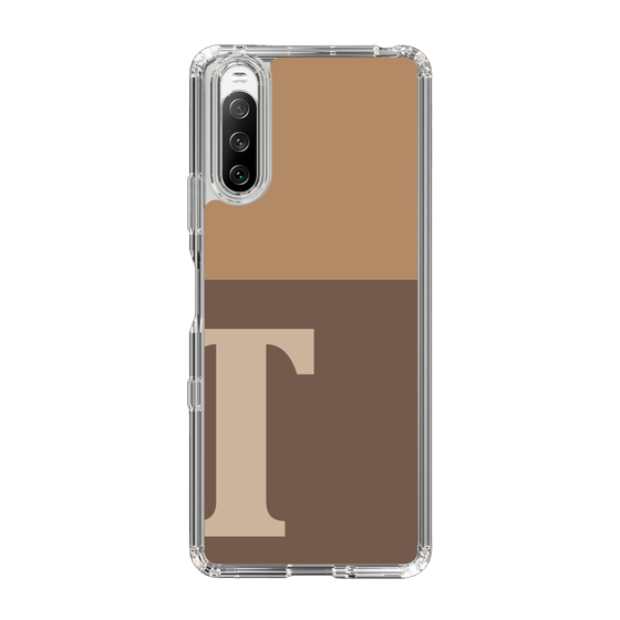 Slim Protection Case［ Original - initial two tone - T brown ］
