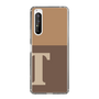 Slim Protection Case［ Original - initial two tone - T brown ］