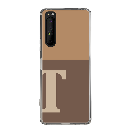 Slim Protection Case［ Original - initial two tone - T brown ］