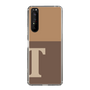 Slim Protection Case［ Original - initial two tone - T brown ］