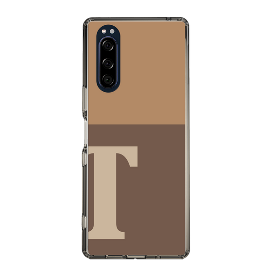 Slim Protection Case［ Original - initial two tone - T brown ］