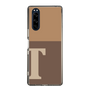 Slim Protection Case［ Original - initial two tone - T brown ］