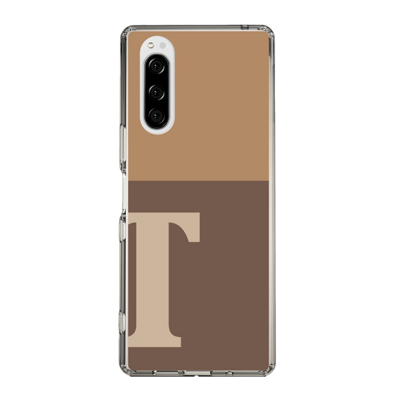 Slim Protection Case［ Original - initial two tone - T brown ］