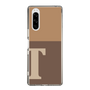 Slim Protection Case［ Original - initial two tone - T brown ］