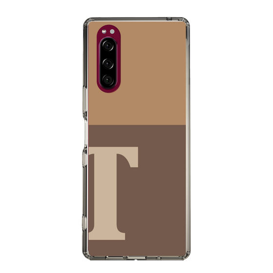Slim Protection Case［ Original - initial two tone - T brown ］