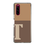 Slim Protection Case［ Original - initial two tone - T brown ］