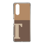 Slim Protection Case［ Original - initial two tone - T brown ］