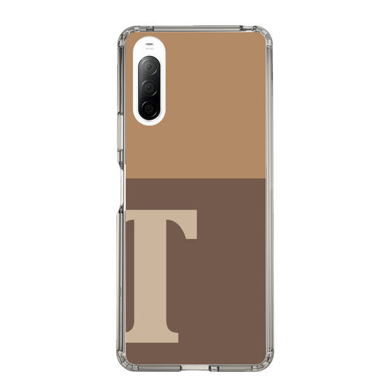 Slim Protection Case［ Original - initial two tone - T brown ］