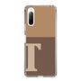Slim Protection Case［ Original - initial two tone - T brown ］