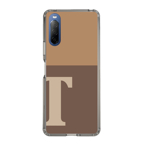Slim Protection Case［ Original - initial two tone - T brown ］