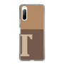 Slim Protection Case［ Original - initial two tone - T brown ］