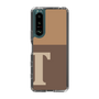 Slim Protection Case［ Original - initial two tone - T brown ］