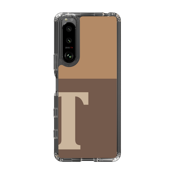 Slim Protection Case［ Original - initial two tone - T brown ］