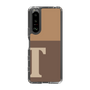 Slim Protection Case［ Original - initial two tone - T brown ］