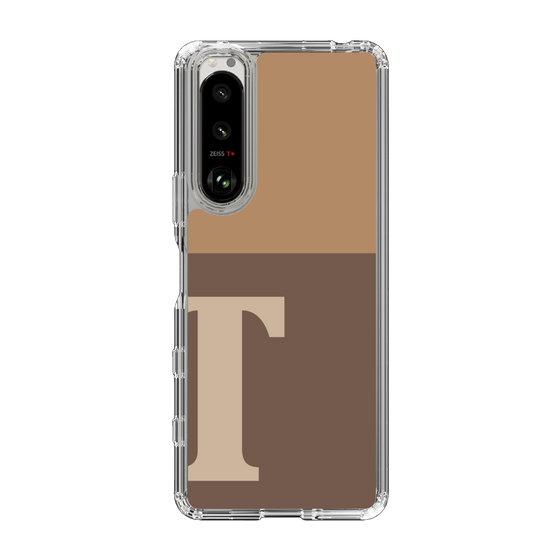 Slim Protection Case［ Original - initial two tone - T brown ］