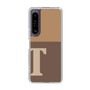 Slim Protection Case［ Original - initial two tone - T brown ］