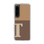 Slim Protection Case［ Original - initial two tone - T brown ］