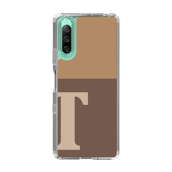 Slim Protection Case［ Original - initial two tone - T brown ］