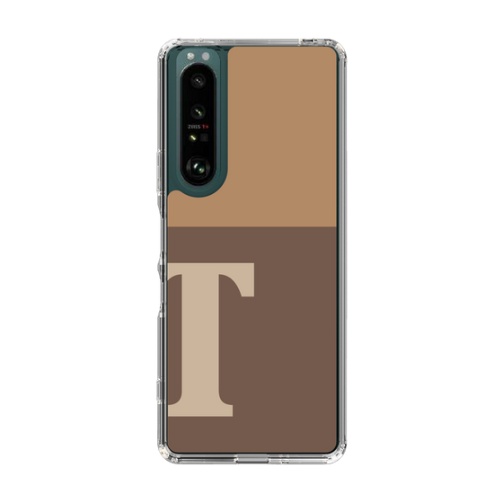 Slim Protection Case［ Original - initial two tone - T brown ］