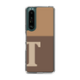 Slim Protection Case［ Original - initial two tone - T brown ］