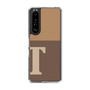 Slim Protection Case［ Original - initial two tone - T brown ］