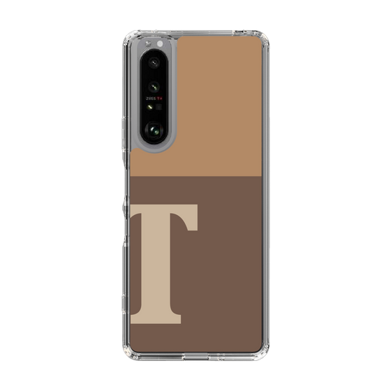 Slim Protection Case［ Original - initial two tone - T brown ］