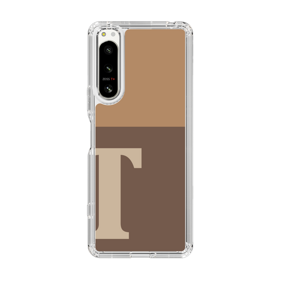 Slim Protection Case［ Original - initial two tone - T brown ］