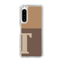 Slim Protection Case［ Original - initial two tone - T brown ］