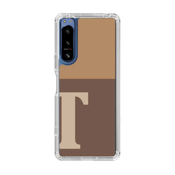 Slim Protection Case［ Original - initial two tone - T brown ］