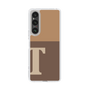 Slim Protection Case［ Original - initial two tone - T brown ］