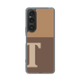 Slim Protection Case［ Original - initial two tone - T brown ］