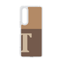 Slim Protection Case［ Original - initial two tone - T brown ］