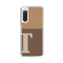Slim Protection Case［ Original - initial two tone - T brown ］