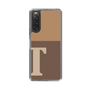 Slim Protection Case［ Original - initial two tone - T brown ］
