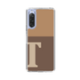 Slim Protection Case［ Original - initial two tone - T brown ］