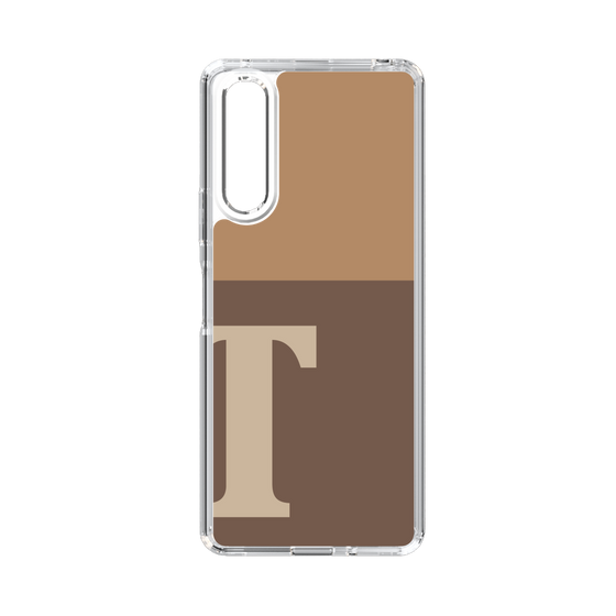 Slim Protection Case［ Original - initial two tone - T brown ］
