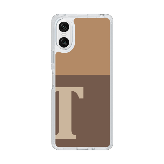 Slim Protection Case［ Original - initial two tone - T brown ］