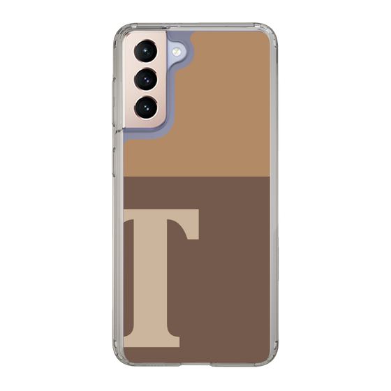 Slim Protection Case［ Original - initial two tone - T brown ］