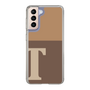 Slim Protection Case［ Original - initial two tone - T brown ］