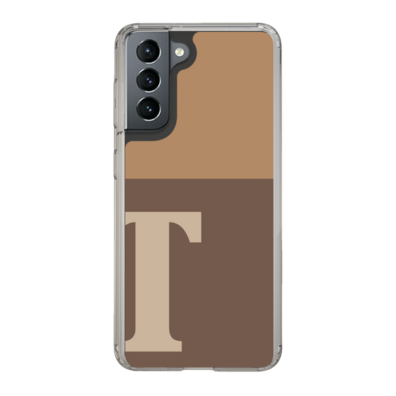 Slim Protection Case［ Original - initial two tone - T brown ］