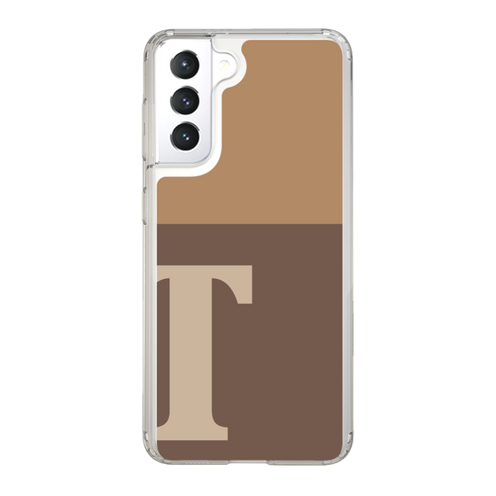 Slim Protection Case［ Original - initial two tone - T brown ］