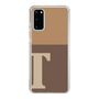 Slim Protection Case［ Original - initial two tone - T brown ］