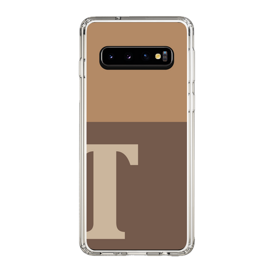 Slim Protection Case［ Original - initial two tone - T brown ］