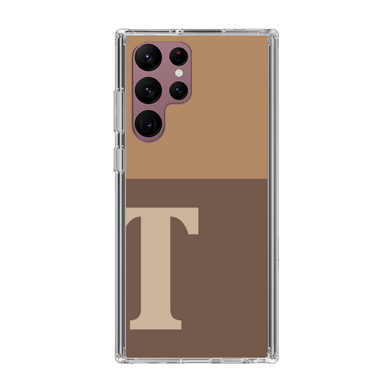 Slim Protection Case［ Original - initial two tone - T brown ］