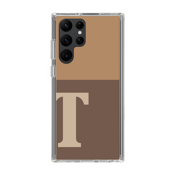 Slim Protection Case［ Original - initial two tone - T brown ］