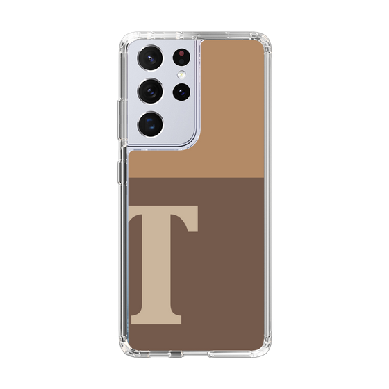 Slim Protection Case［ Original - initial two tone - T brown ］