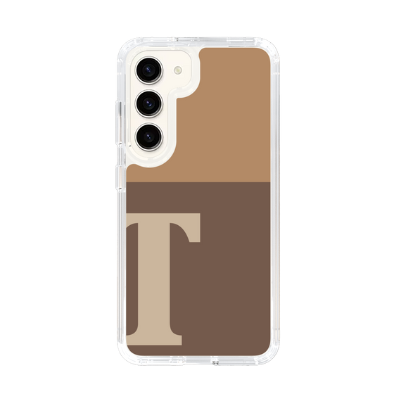 Slim Protection Case［ Original - initial two tone - T brown ］