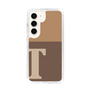 Slim Protection Case［ Original - initial two tone - T brown ］